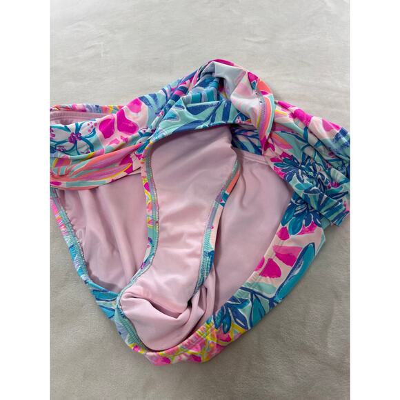 Lilly Pulitzer Lagoon Sarong Hipster Swim Bottom Rainforest Retreat 14 / XL - Picture 7 of 7